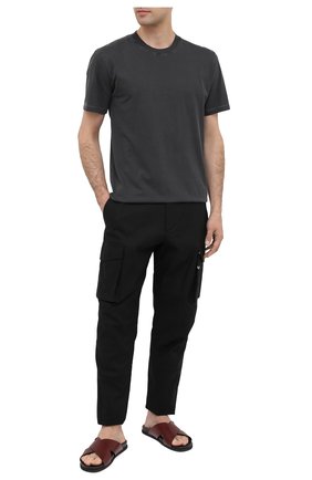 Мужские кожаные шлепанцы hawaii DOLCE & GABBANA коричневого цвета по цене 34000 руб., арт. A80134/AZ630 | Фото 2 Мужские кожаные шлепанцы hawaii DOLCE & GABBANA коричневого цвета, арт. A80134/AZ630 | Фото 2