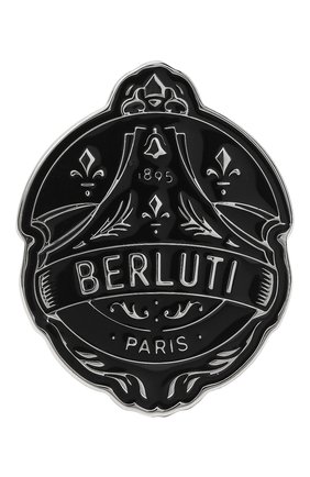 Мужской пряжка для ремня BERLUTI черного цвета, арт. CB017-001 | Фото 1 (Материал: Металл; Случай: Повседневный)