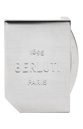 Мужской пряжка для ремня BERLUTI серебряного цвета, арт. CB016-001 | Фото 1 (Материал: Металл; Случай: Повседневный)
