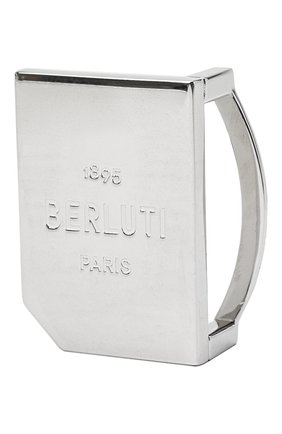 Мужской пряжка для ремня BERLUTI серебряного цвета, арт. CB016-001 | Фото 2 (Материал: Металл; Случай: Повседневный)