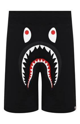 Мужские хлопковые шорты BAPE черного цвета по цене 24100 руб., арт. 1G80153011 | Фото 1 Мужские хлопковые шорты BAPE черного цвета, арт. 1G80153011 | Фото 1