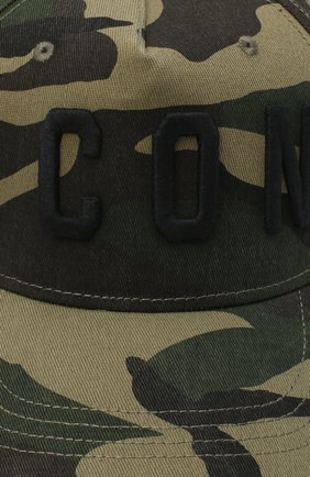 Мужской хлопковая бейсболка DSQUARED2 хаки цвета по цене 11050 руб., арт. BCM4001 08C03209 | Фото 3 Мужской хлопковая бейсболка DSQUARED2 хаки цвета, арт. BCM4001 08C03209 | Фото 3