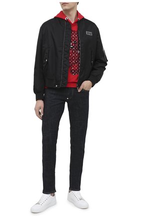 Мужские кожаные кеды PHILIPP PLEIN белого цвета по цене 55855 руб., арт. F20S MSC2816 PLE045N | Фото 2 Мужские кожаные кеды PHILIPP PLEIN белого цвета, арт. F20S MSC2816 PLE045N | Фото 2