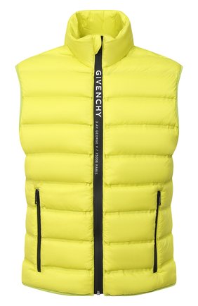 Мужской утепленный жилет GIVENCHY желтого цвета по цене 94050 руб., арт. BM00KP12Y4 | Фото 1 Мужской утепленный жилет GIVENCHY желтого цвета, арт. BM00KP12Y4 | Фото 1
