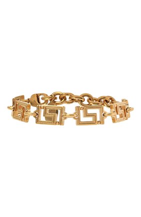 Женский браслет greca VERSACE золотого цвета по цене 32450 руб., арт. DG0G829/DJMT | Фото 1 Женский браслет greca VERSACE золотого цвета, арт. DG0G829/DJMT | Фото 1
