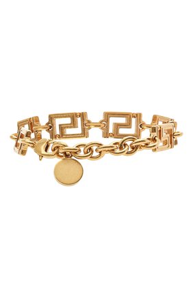Женский браслет greca VERSACE золотого цвета по цене 32450 руб., арт. DG0G829/DJMT | Фото 2 Женский браслет greca VERSACE золотого цвета, арт. DG0G829/DJMT | Фото 2