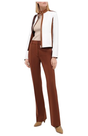 Женская кожаная куртка RALPH LAUREN коричневого цвета по цене 437500 руб., арт. 290815544 | Фото 2 Женская кожаная куртка RALPH LAUREN коричневого цвета, арт. 290815544 | Фото 2