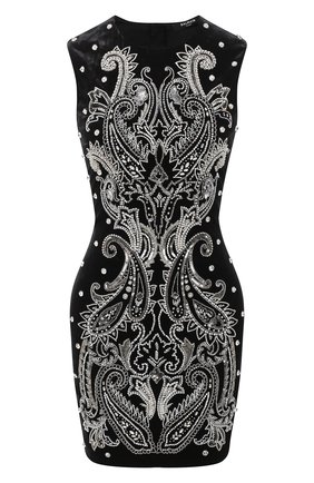 Женское платье BALMAIN черного цвета по цене 393500 руб., арт. UF16342/P050 | Фото 1 Женское платье BALMAIN черного цвета, арт. UF16342/P050 | Фото 1