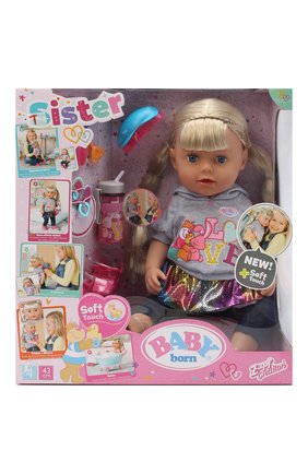 Детского игрушка baby born ZAPF CREATION разноцветного цвета по цене 7510 руб., арт. 824-603 | Фото 1 Детского игрушка baby born ZAPF CREATION разноцветного цвета, арт. 824-603 | Фото 1