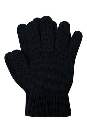 Детские шерстяные перчатки EMPORIO ARMANI темно-синего цвета по цене 6245 руб., арт. 404615/0A759 | Фото 1 Детские шерстяные перчатки EMPORIO ARMANI темно-синего цвета, арт. 404615/0A759 | Фото 1