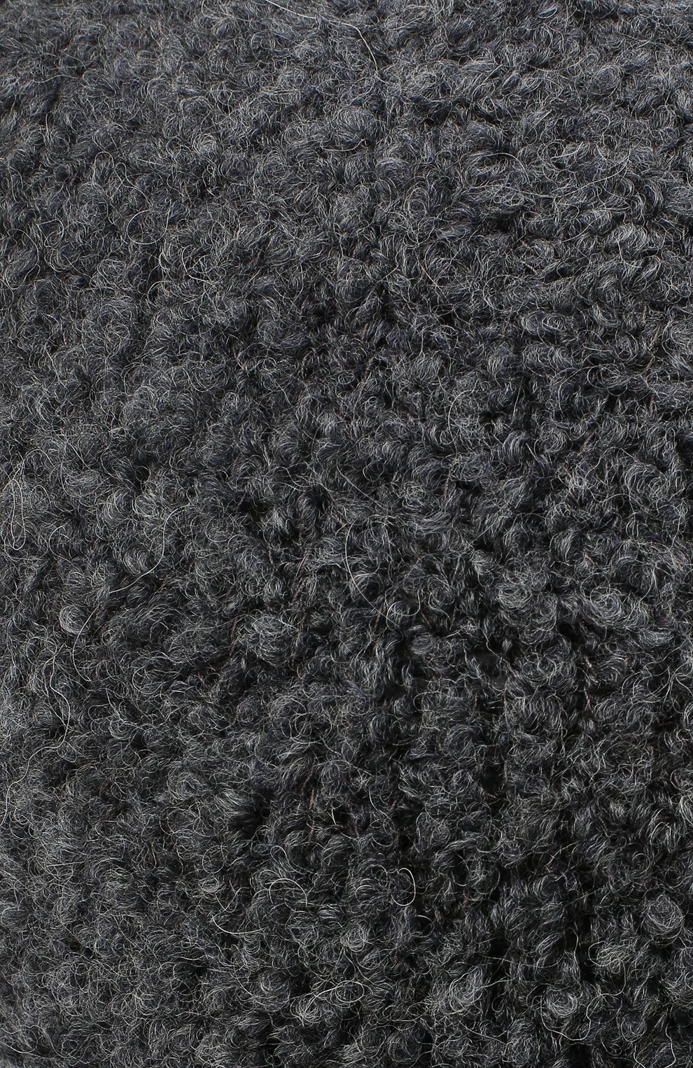 Детского шапка DOUUOD серого цвета, арт. 20I/U/JR/CP05/7060 | Фото 3 (Материал: Текстиль, Синтетический материал)