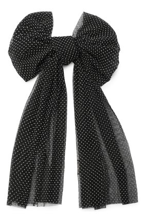 Детская брошка-бант DOUUOD черного цвета, арт. 20I/U/JR/SL01/3710 | Фото 1 (Материал: Текстиль, Синтетический материал)