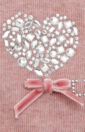 Детские хлопковые колготки LA PERLA розового цвета по цене 4995 руб., арт. 47088/4-6 | Фото 2 Детские хлопковые колготки LA PERLA розового цвета, арт. 47088/4-6 | Фото 2