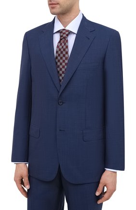 Мужской шерстяной костюм BRIONI темно-синего цвета по цене 399000 руб., арт. RAH00Q/09A69/PARLAMENT0 | Фото 2 Мужской шерстяной костюм BRIONI темно-синего цвета, арт. RAH00Q/09A69/PARLAMENT0 | Фото 2