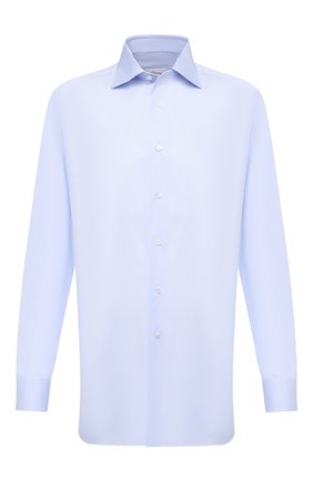 Мужская хлопковая сорочка BRIONI голубого цвета по цене 97650 руб., арт. RCA10M/P90C3 | Фото 1 Мужская хлопковая сорочка BRIONI голубого цвета, арт. RCA10M/P90C3 | Фото 1