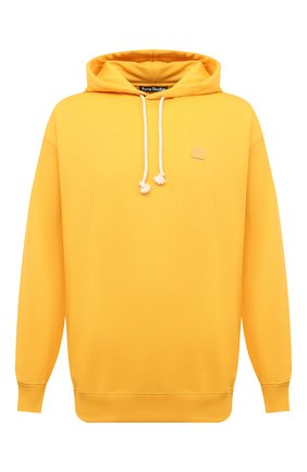 Мужской хлопковое худи ACNE STUDIOS желтого цвета по цене 27100 руб., арт. CI0009/M | Фото 1 Мужской хлопковое худи ACNE STUDIOS желтого цвета, арт. CI0009/M | Фото 1
