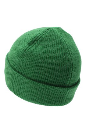 Мужская шерстяная шапка ACNE STUDIOS зеленого цвета по цене 10550 руб., арт. C40075/M | Фото 2 Мужская шерстяная шапка ACNE STUDIOS зеленого цвета, арт. C40075/M | Фото 2