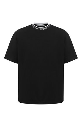 Мужская футболка ACNE STUDIOS черного цвета по цене 16100 руб., арт. BL0221 | Фото 1 Мужская футболка ACNE STUDIOS черного цвета, арт. BL0221 | Фото 1
