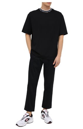 Мужская футболка ACNE STUDIOS черного цвета по цене 16100 руб., арт. BL0221 | Фото 2 Мужская футболка ACNE STUDIOS черного цвета, арт. BL0221 | Фото 2