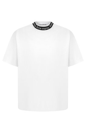 Мужская футболка ACNE STUDIOS белого цвета по цене 16100 руб., арт. BL0221 | Фото 1 Мужская футболка ACNE STUDIOS белого цвета, арт. BL0221 | Фото 1