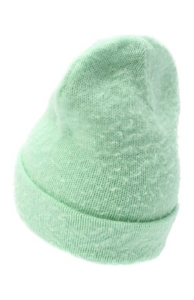 Мужская шапка из шерсти и кашемира ACNE STUDIOS светло-зеленого цвета по цене 14150 руб., арт. C40111/M | Фото 2 Мужская шапка из шерсти и кашемира ACNE STUDIOS светло-зеленого цвета, арт. C40111/M | Фото 2