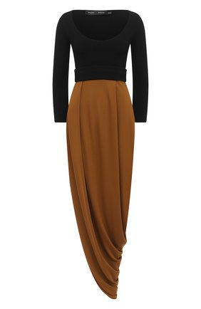 Женское платье из вискозы PROENZA SCHOULER хаки цвета по цене 195500 руб., арт. R2033031-JY068 | Фото 1 Женское платье из вискозы PROENZA SCHOULER хаки цвета, арт. R2033031-JY068 | Фото 1