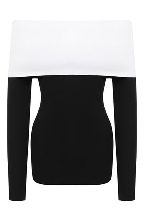 Женская пуловер PROENZA SCHOULER черно-белого цвета по цене 110500 руб., арт. R2037464-KY194 | Фото 1 Женская пуловер PROENZA SCHOULER черно-белого цвета, арт. R2037464-KY194 | Фото 1