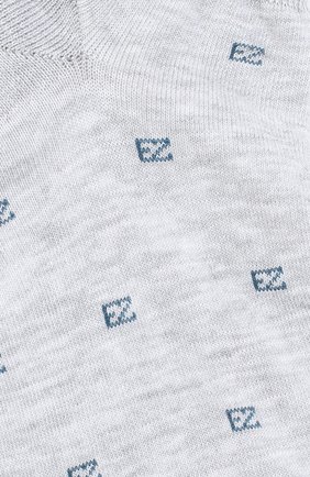 Мужские хлопковые носки ERMENEGILDO ZEGNA серого цвета по цене 2530 руб., арт. N5V023240 | Фото 2 Мужские хлопковые носки ERMENEGILDO ZEGNA серого цвета, арт. N5V023240 | Фото 2