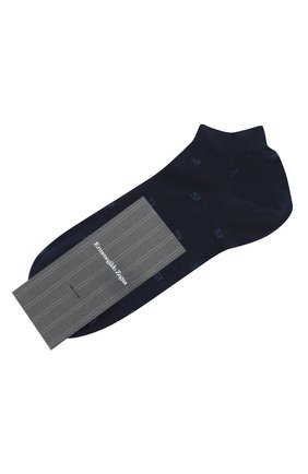 Мужские хлопковые носки ERMENEGILDO ZEGNA синего цвета по цене 2530 руб., арт. N5V023240 | Фото 1 Мужские хлопковые носки ERMENEGILDO ZEGNA синего цвета, арт. N5V023240 | Фото 1