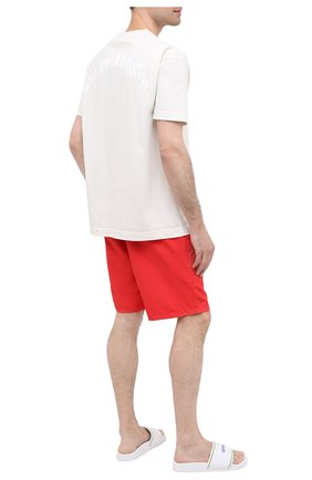 Мужские текстильные шлепанцы OFF-WHITE белого цвета по цене 20900 руб., арт. 0MIA088E20FAB0010145 | Фото 2 Мужские текстильные шлепанцы OFF-WHITE белого цвета, арт. 0MIA088E20FAB0010145 | Фото 2
