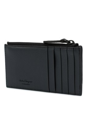 Мужской кожаный футляр для кредитных карт SALVATORE FERRAGAMO черного цвета по цене 28000 руб., арт. Z-0733703 | Фото 2 Мужской кожаный футляр для кредитных карт SALVATORE FERRAGAMO черного цвета, арт. Z-0733703 | Фото 2