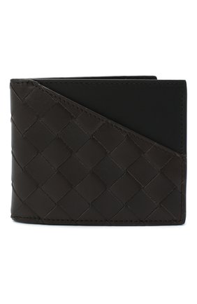 Мужской кожаное портмоне BOTTEGA VENETA темно-коричневого цвета по цене 41500 руб., арт. 619389/VCPQ7 | Фото 1 Мужской кожаное портмоне BOTTEGA VENETA темно-коричневого цвета, арт. 619389/VCPQ7 | Фото 1