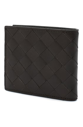 Мужской кожаное портмоне BOTTEGA VENETA темно-коричневого цвета по цене 41500 руб., арт. 619389/VCPQ7 | Фото 2 Мужской кожаное портмоне BOTTEGA VENETA темно-коричневого цвета, арт. 619389/VCPQ7 | Фото 2