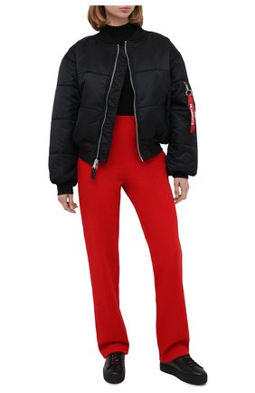 Женские кожаные кеды DSQUARED2 черного цвета по цене 30950 руб., арт. SNW0064 01501155 | Фото 2 Женские кожаные кеды DSQUARED2 черного цвета, арт. SNW0064 01501155 | Фото 2