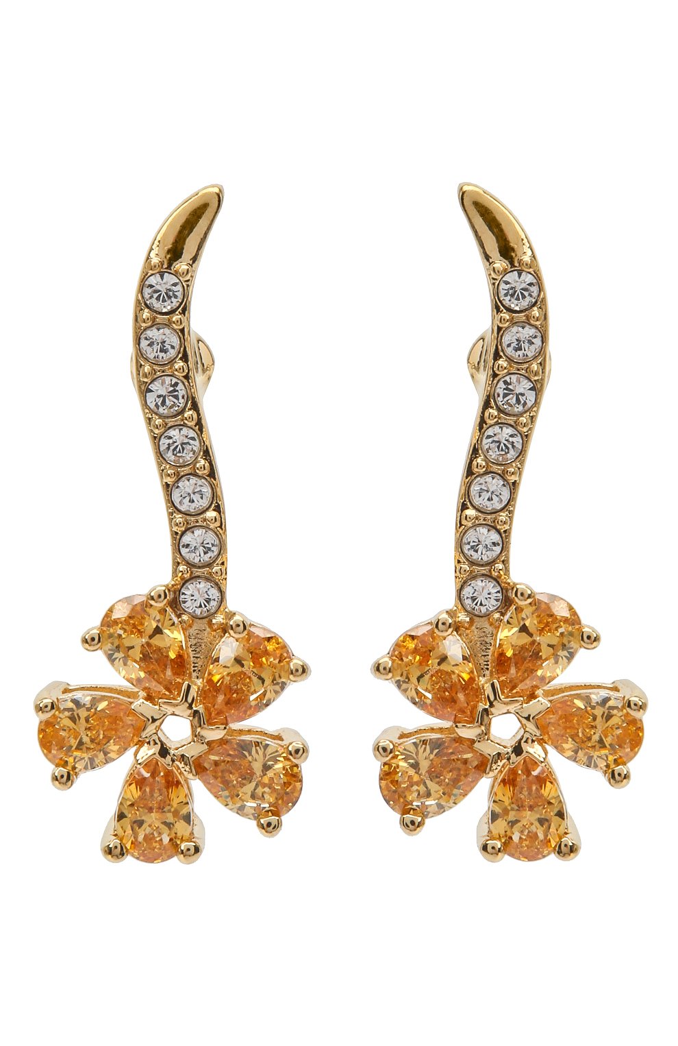 Женские золотые серьги atelier swarovski x penelope cruz SWAROVSKI