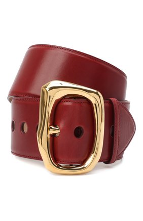 Женский кожаный ремень ALEXANDER MCQUEEN красного цвета по цене 120000 руб., арт. 632125/1BR0M | Фото 1 Женский кожаный ремень ALEXANDER MCQUEEN красного цвета, арт. 632125/1BR0M | Фото 1 (Материал: Натуральная кожа)