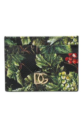Женский кожаный футляр для кредитных карт DOLCE & GABBANA разноцветного цвета по цене 14200 руб., арт. BI0330/AW665 | Фото 1 Женский кожаный футляр для кредитных карт DOLCE & GABBANA разноцветного цвета, арт. BI0330/AW665 | Фото 1