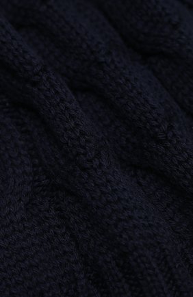 Детский шерстяной шарф MONCLER темно-синего цвета по цене 13000 руб., арт. F2-954-3C700-20-04S02 | Фото 2 Детский шерстяной шарф MONCLER темно-синего цвета, арт. F2-954-3C700-20-04S02 | Фото 2