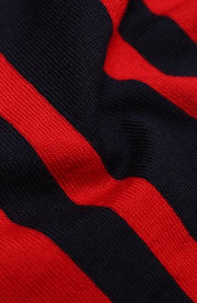 Детский шерстяной шарф MONCLER темно-синего цвета по цене 14900 руб., арт. F2-954-9Z705-20-A9366 | Фото 2 Детский шерстяной шарф MONCLER темно-синего цвета, арт. F2-954-9Z705-20-A9366 | Фото 2