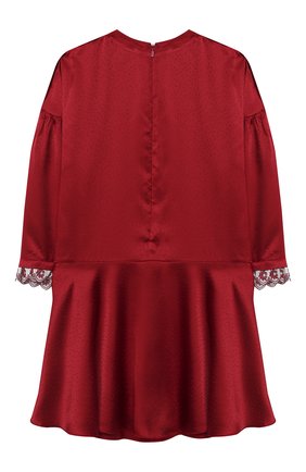 Детское шелковое платье CHLOÉ красного цвета по цене 29950 руб., арт. C12803 | Фото 2 Детское шелковое платье CHLOÉ красного цвета, арт. C12803 | Фото 2 (Материал внешний: Шелк; Рукава: Длинные; Случай: Повседневный; Ростовка одежда: 10 - 11 лет | 140 - 146см, 12 лет | 152 см, 13 - 15 лет | 158 см, 4 года | 104 см, 5 лет | 110 см, 6 лет | 116 см, 8 лет | 128 см)