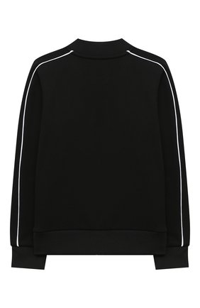 Детский хлопковая толстовка KARL LAGERFELD KIDS черного цвета по цене 9500 руб., арт. Z25268 | Фото 2 Детский хлопковая толстовка KARL LAGERFELD KIDS черного цвета, арт. Z25268 | Фото 2