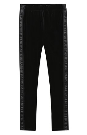 Детские брюки KARL LAGERFELD KIDS черного цвета по цене 9950 руб., арт. Z14136 | Фото 1 Детские брюки KARL LAGERFELD KIDS черного цвета, арт. Z14136 | Фото 1 (Материал внешний: Синтетический материал; Девочки Кросс-КТ: Брюки-одежда; Региональные ограничения белый список (Axapta Mercury): RU; Случай: Повседневный; Ростовка одежда: 9 лет | 134 см, 12 лет | 152 см, 5 лет | 110 см, 7 лет | 122 см)