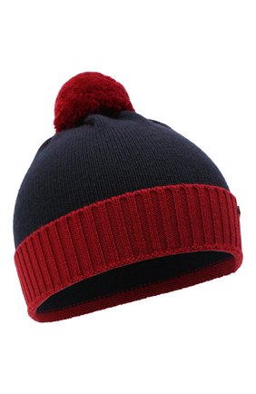 Детский комплект из шапки и шарфа EMPORIO ARMANI красного цвета, арт. 407308/0A747 | Фото 2 (Материал: Шерсть, Текстиль; Региональные ограничения белый список (Axapta Mercury): RU)