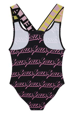 Детского слитный купальник STELLA MCCARTNEY черного цвета по цене 5150 руб., арт. 601170/SPK04 | Фото 2 Детского слитный купальник STELLA MCCARTNEY черного цвета, арт. 601170/SPK04 | Фото 2