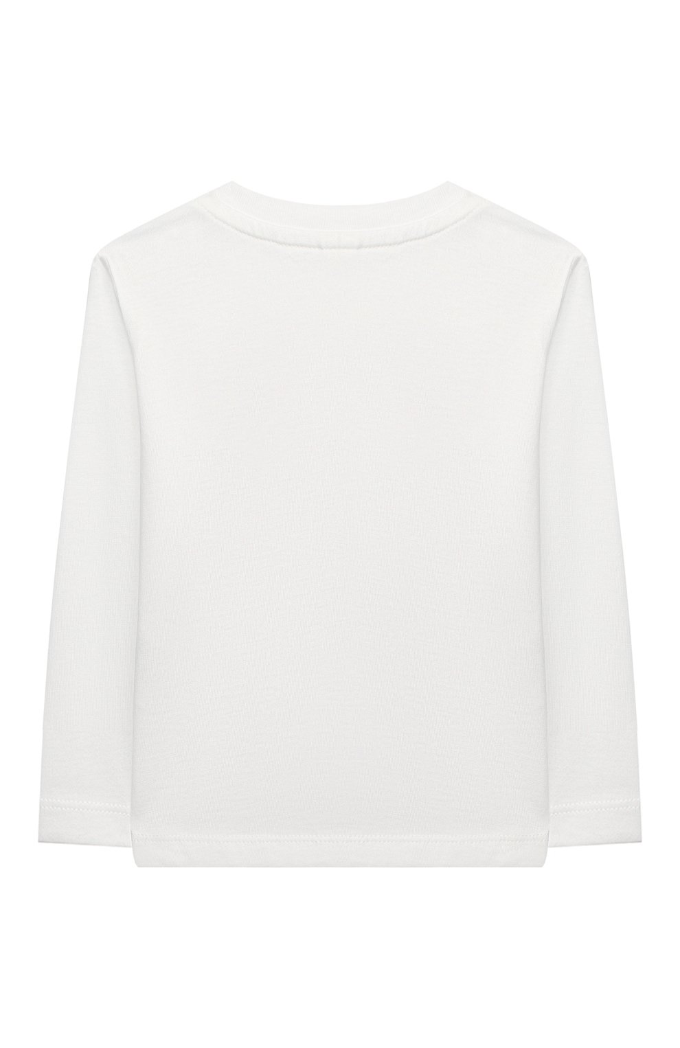 Детский хлопковый лонгслив STELLA MCCARTNEY белого цвета по цене 3890 руб., арт. 601038/SPJ19 | Фото 2 Детский хлопковый лонгслив STELLA MCCARTNEY белого цвета, арт. 601038/SPJ19 | Фото 2