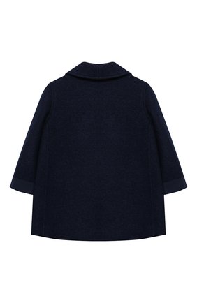 Детского шерстяное пальто GUCCI синего цвета по цене 57400 руб., арт. 616200/XWAJ0 | Фото 2 Детского шерстяное пальто GUCCI синего цвета, арт. 616200/XWAJ0 | Фото 2