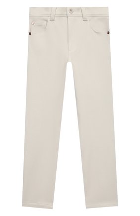 Детского хлопковые брюки LORO PIANA бежевого цвета по цене 26100 руб., арт. FAL3723 | Фото 1 Детского хлопковые брюки LORO PIANA бежевого цвета, арт. FAL3723 | Фото 1
