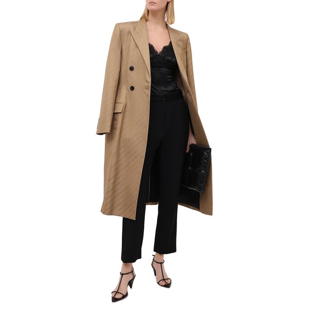 фото Топ из смеси шелка и хлопка dolce & gabbana