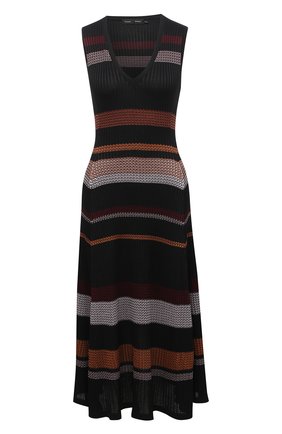 Женское платье из вискозы PROENZA SCHOULER черного цвета по цене 84000 руб., арт. R2037481-KY195 | Фото 1 Женское платье из вискозы PROENZA SCHOULER черного цвета, арт. R2037481-KY195 | Фото 1
