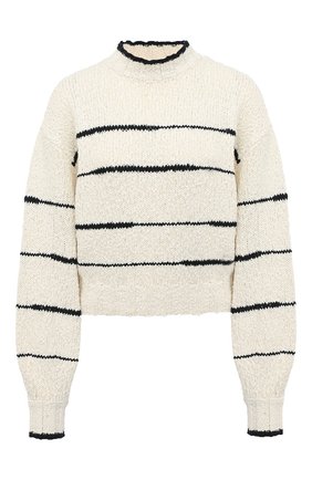 Женский хлопковый свитер PROENZA SCHOULER WHITE LABEL кремвого цвета по цене 42400 руб., арт. WL2037447-KC080 | Фото 1 Женский хлопковый свитер PROENZA SCHOULER WHITE LABEL кремвого цвета, арт. WL2037447-KC080 | Фото 1